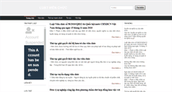 Desktop Screenshot of luatvienchuc.com