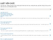 Tablet Screenshot of luatvienchuc.com